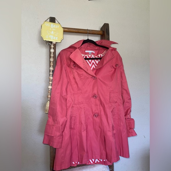 Via Spiga Coral Rain Coat - Picture 3 of 8